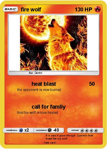 Pokemon fire wolf
