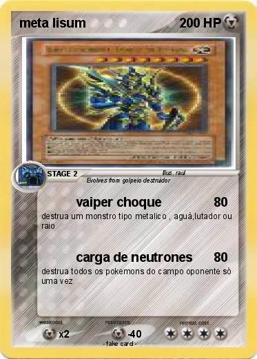 Pokemon meta lisum