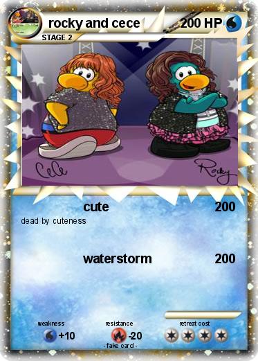 Pokemon rocky and cece