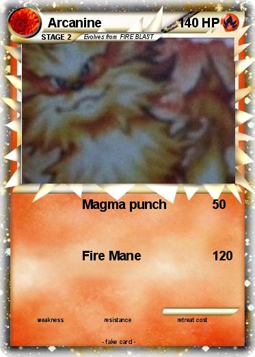 Pokemon Arcanine
