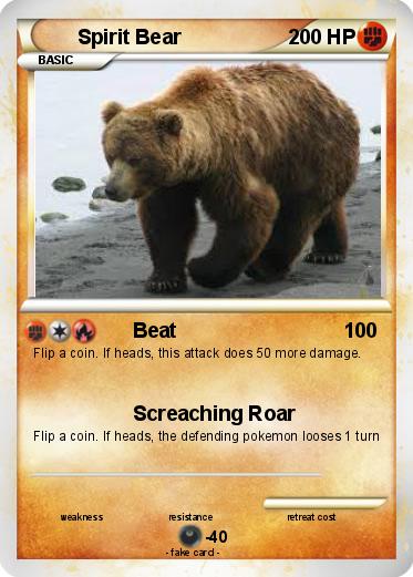 Pokemon Spirit Bear