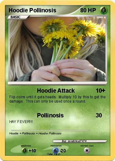Pokemon Hoodie Pollinosis