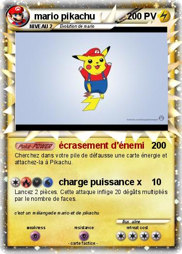 Pokemon mario pikachu