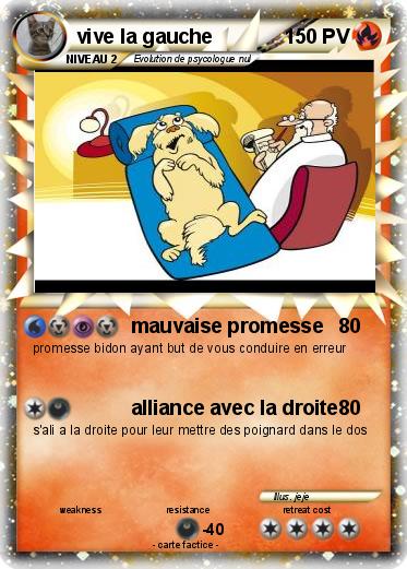 Pokemon vive la gauche
