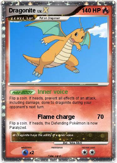 Pokemon Dragonite