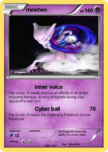 Pokemon mewtwo