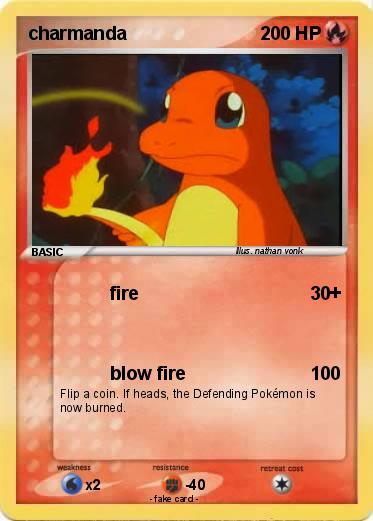 Pokemon charmanda