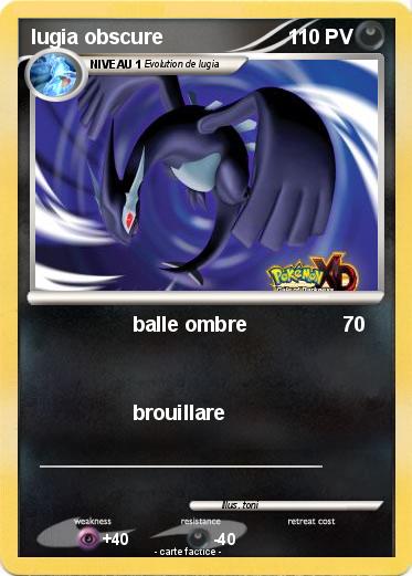 Pokemon lugia obscure