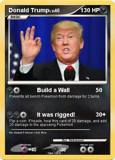 Pokemon Donald Trump