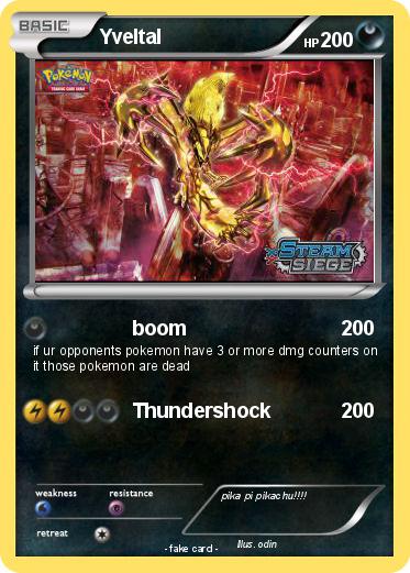 Pokemon Yveltal