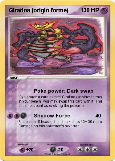 Pokemon Giratina (origin forme)