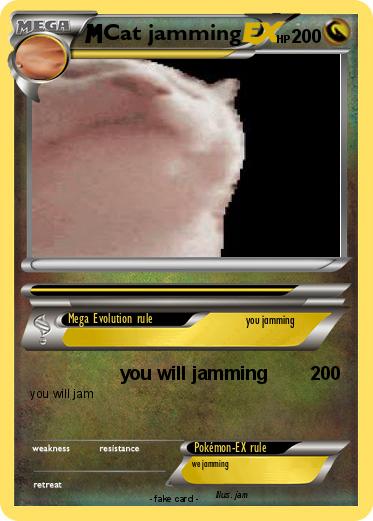 Pokemon Cat jamming