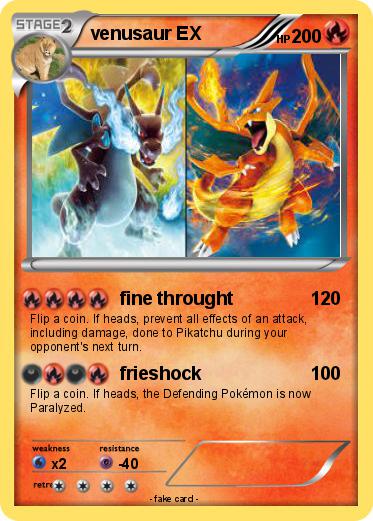 Pokemon venusaur EX