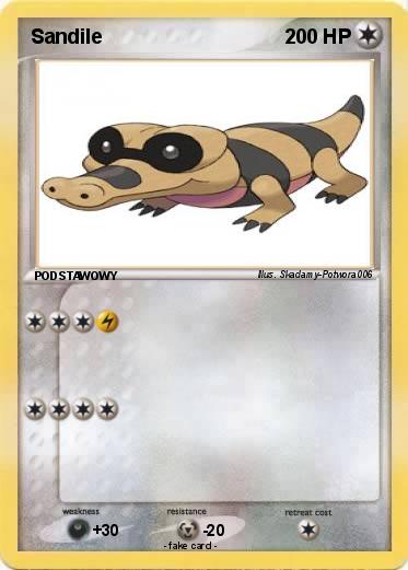 Pokemon Sandile