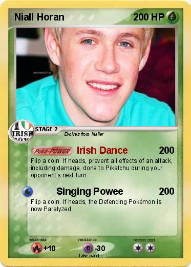 Pokemon Niall Horan