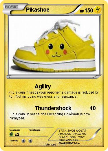 Pokemon Pikashoe