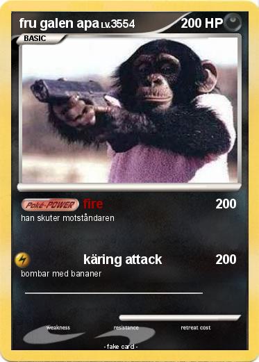 Pokemon fru galen apa