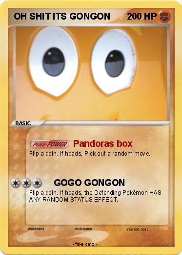 Pokemon OH SHIT ITS GONGON