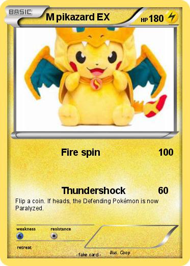 Pokemon M pikazard EX
