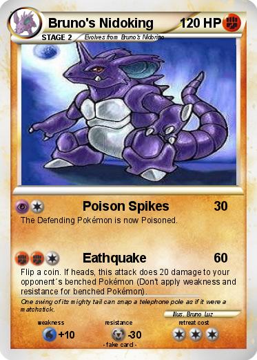 Pokemon Bruno's Nidoking