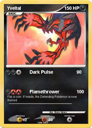 Pokemon Yveltal