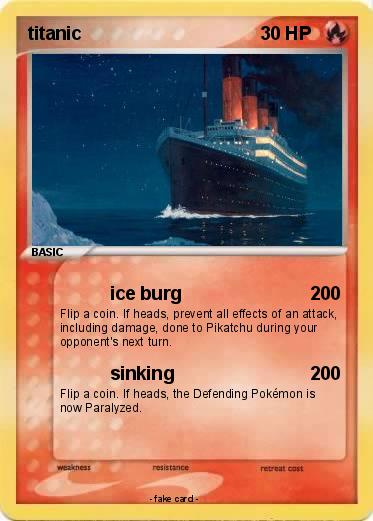 Pokemon titanic