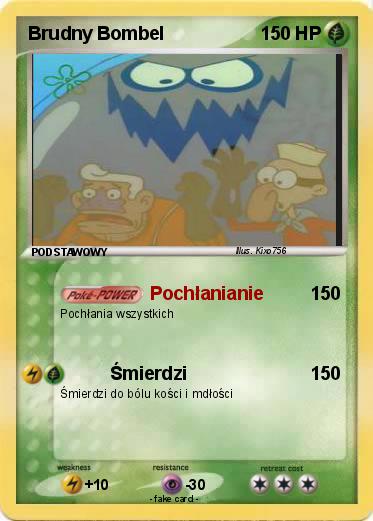 Pokemon Brudny Bombel