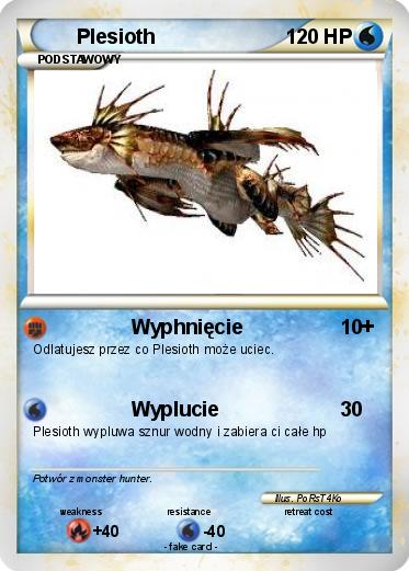Pokemon Plesioth