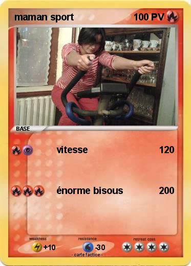 Pokemon maman sport