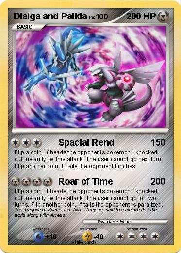 Pokemon Dialga and Palkia