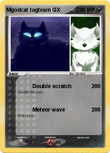 Pokemon Mgodcat tagteam GX