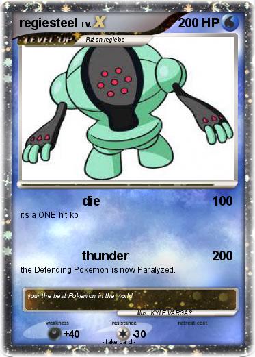 Pokemon regiesteel