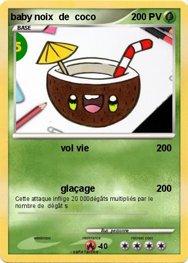 Pokemon baby noix  de  coco