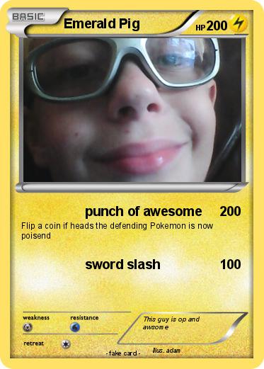 Pokemon Emerald Pig