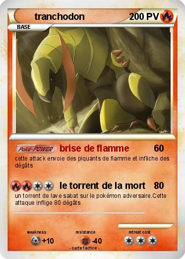 Pokemon tranchodon