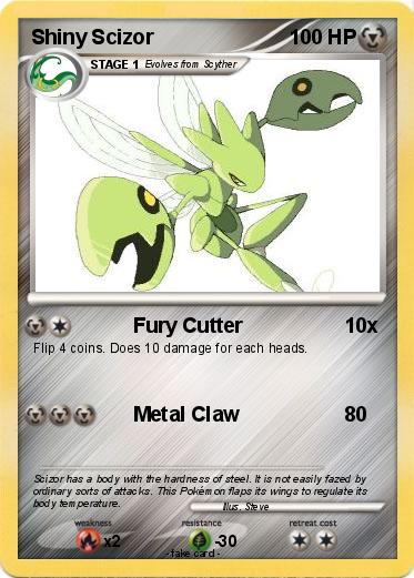 Pokemon Shiny Scizor