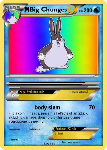 Pokemon Big Chunges