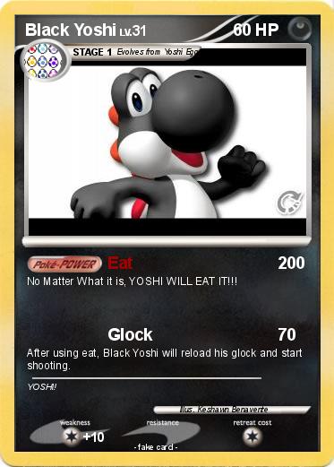 Pokemon Black Yoshi