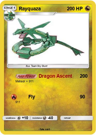 Pokemon Rayquaza