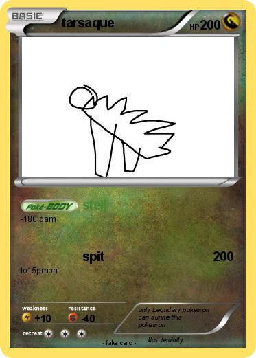 Pokemon tarsaque