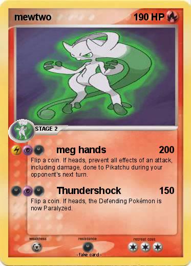 Pokemon mewtwo
