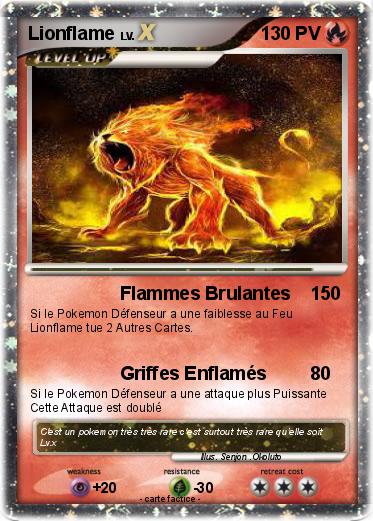 Pokemon Lionflame