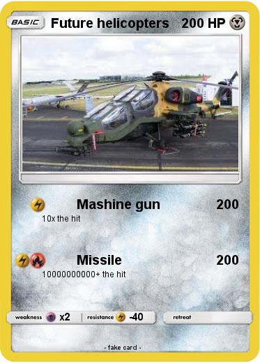 Pokemon Future helicopters