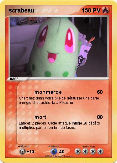 Pokemon scrabeau