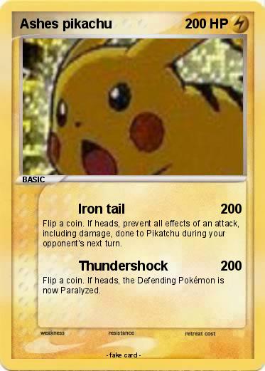 Pokemon Ashes pikachu