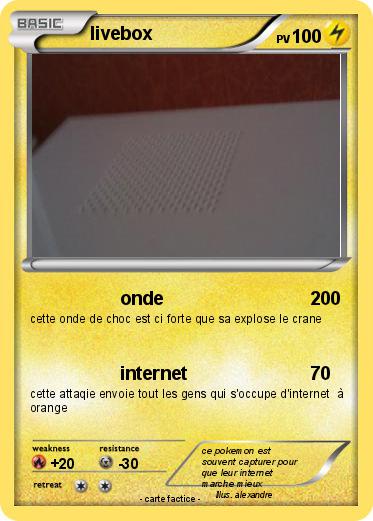 Pokemon livebox