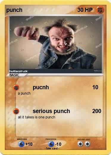 Pokemon punch