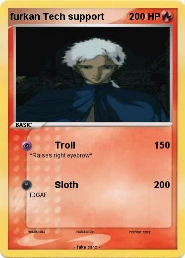 Pokemon furkan Tech support