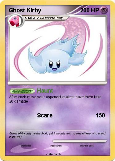 Pokemon Ghost Kirby
