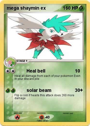 Pokemon mega shaymin ex